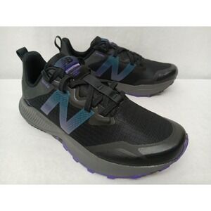 New Balance Women's Nitrel‎ V4 Trail Running Shoes WTNTRWB4 Black Purple Sz 9.5